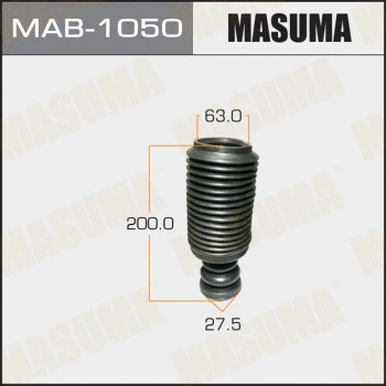 Kit de protection contre la poussière, amortisseur MASUMA MAB-1050