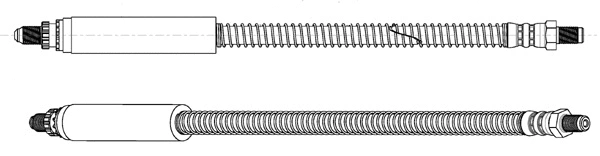 Flexible de frein CEF 512033