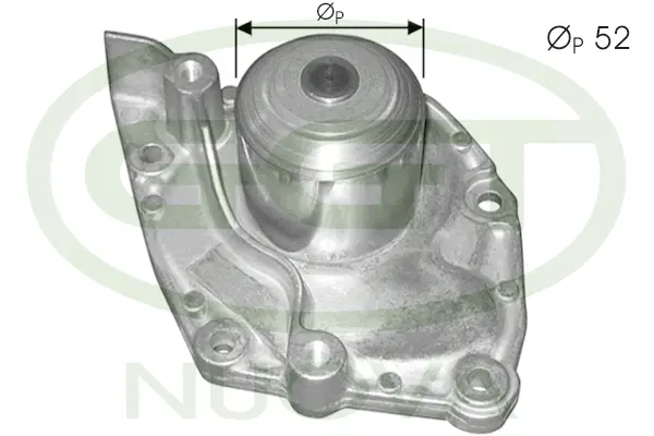 Pompe à eau, refroidissement du moteur GGT PA12463