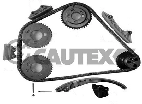 Kit de distribution par chaîne CAUTEX 752074
