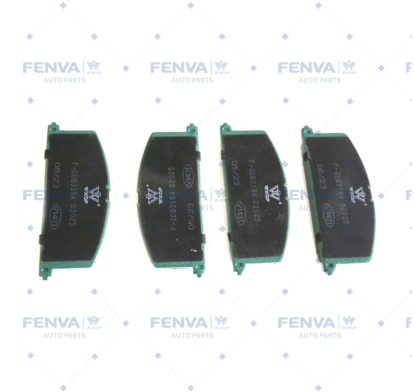 Kit de plaquettes de frein, frein à disque WXQP 40174