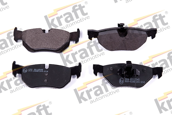 Kit de plaquettes de frein, frein à disque KRAFT AUTOMOTIVE 6012545