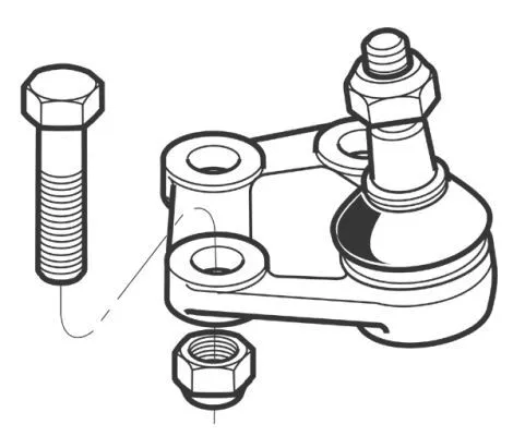 Rotule de suspension NAKATA N 1065