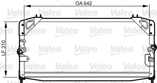Condenseur, climatisation VALEO 814279