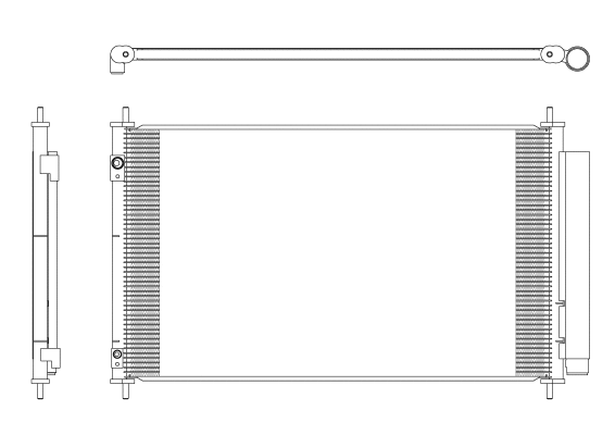 Condenseur, climatisation NRF 350321