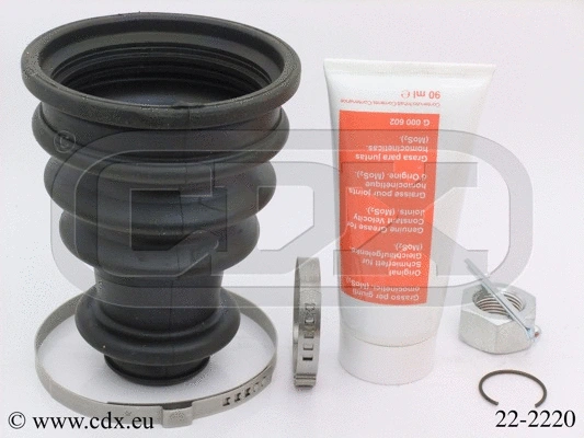 Jeu de joints-soufflets, arbre de commande CDX 22-2220