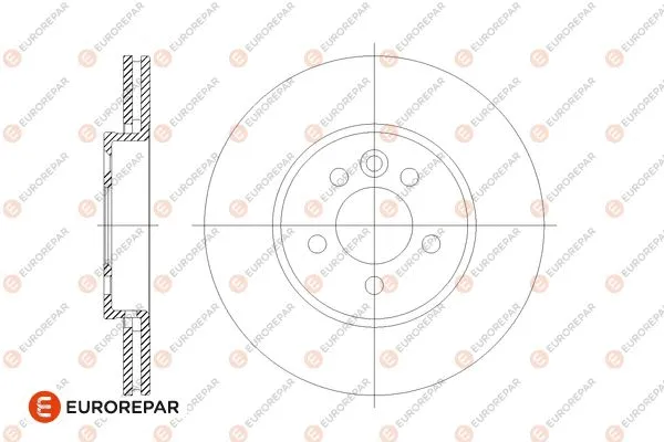 Disque de frein EUROREPAR 1667856380
