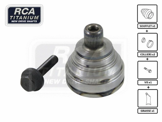 Jeu de joints, arbre de transmission RCA FRANCE AA10