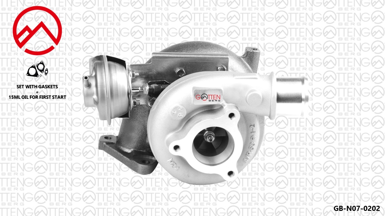 Turbocompresseur, suralimentation OES PARTS GB-N07-0202