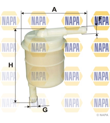 Filtre à carburant NAPA NFF2207