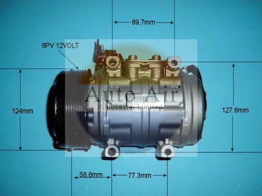 Compresseur, climatisation AUTO AIR GLOUCESTER 14-6080R