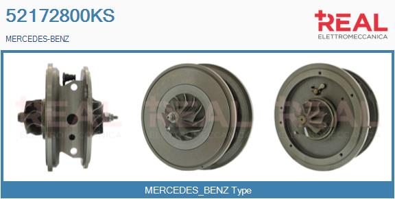 Groupe carter, turbocompresseur REAL 52172800KS