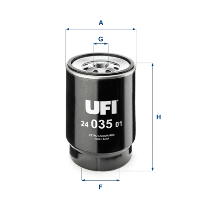 Filtre à carburant UFI 24.035.01