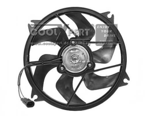 Ventilateur, refroidissement du moteur BBR Automotive 027-60-12710