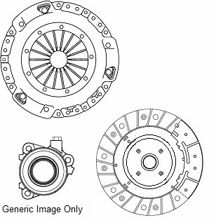Kit d'embrayage National CK10043-54