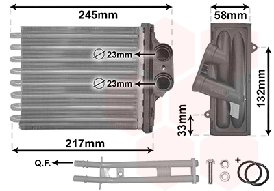 Système de chauffage VAN WEZEL 17006350