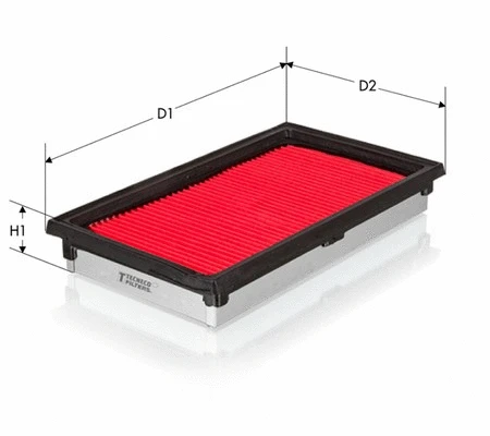 Filtre à air TECNECO FILTERS AR459PMJ
