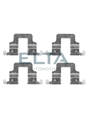 Kit d'accessoires, plaquette de frein à disque ELTA AUTOMOTIVE EA8725