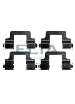 Kit d'accessoires, plaquette de frein à disque ELTA AUTOMOTIVE EA8680