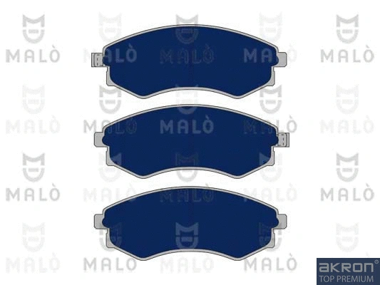 Kit de plaquettes de frein, frein à disque AKRON-MALÒ 1051044