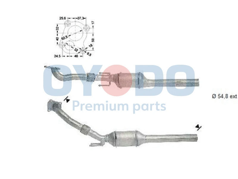 Catalyseur Oyodo 20N0061-OYO