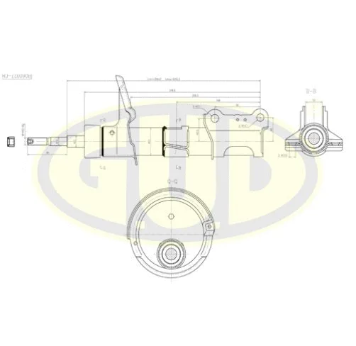 Amortisseur G.U.D. GSA334611