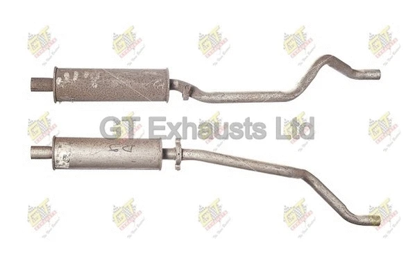 Silencieux central GT Exhausts GVL387