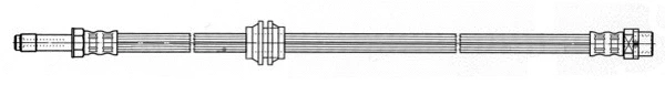 Flexible de frein CEF 512588