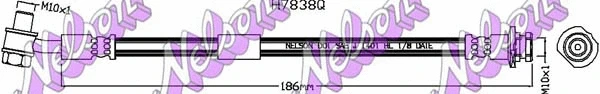 Flexible de frein KAWE H7838Q