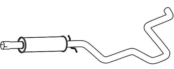 Silencieux avant VEGAZ GmbH VS-569