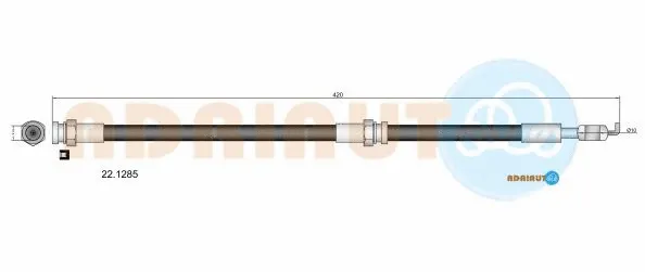 Flexible de frein ADRIAUTO 22.1285