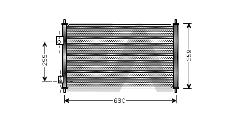 Condenseur, climatisation EACLIMA 30C26016
