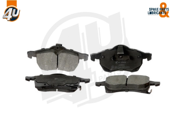 Kit de plaquettes de frein, frein à disque 4U Autoparts 22306OP