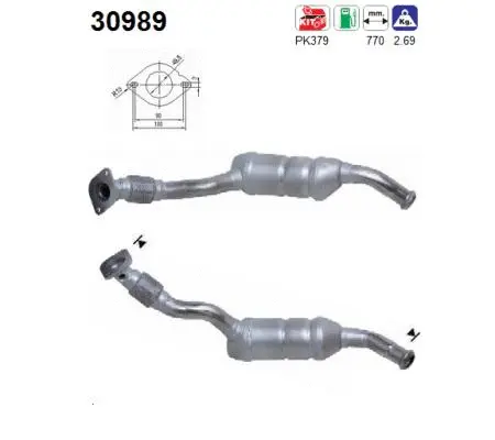 Catalyseur AS 30989