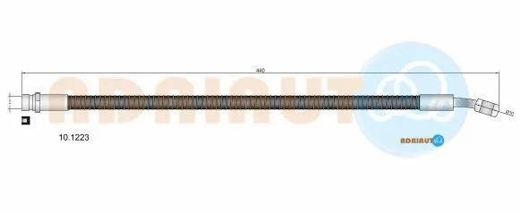 Flexible de frein ADRIAUTO 10.1223