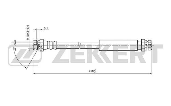 Flexible de frein ZEKKERT BS-9401