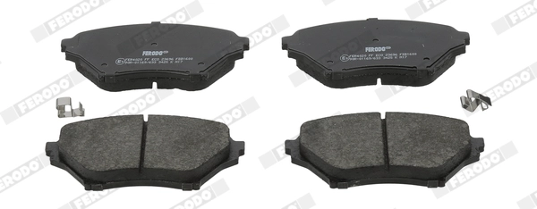 Kit de plaquettes de frein, frein à disque FERODO FDB1600