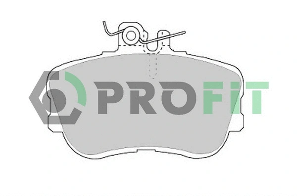 Kit de plaquettes de frein, frein à disque PROFIT 5000-0854 C