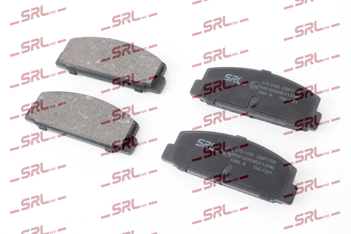 Kit de plaquettes de frein, frein à disque SRLine S70-1105