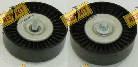 Poulie renvoi/transmission, courroie trapézoïdale à nervures REPKIT RKT2680