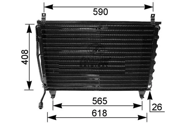 Condenseur, climatisation SCHNIEDER AUTOTECH BZS85.00054