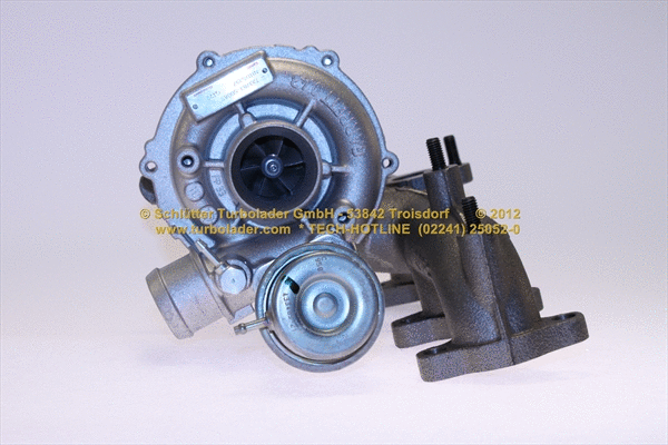 Turbocompresseur, suralimentation SCHLÜTTER TURBOLADER 172-06605