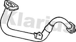Tuyau d'échappement KLARIUS 120033