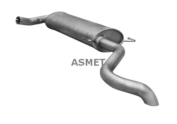 Silencieux arrière ASMET 09.110