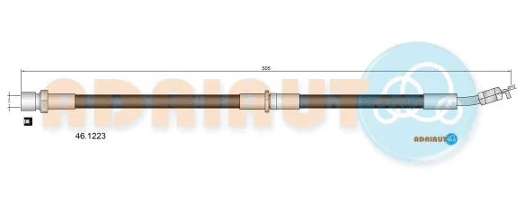 Flexible de frein ADRIAUTO 46.1223