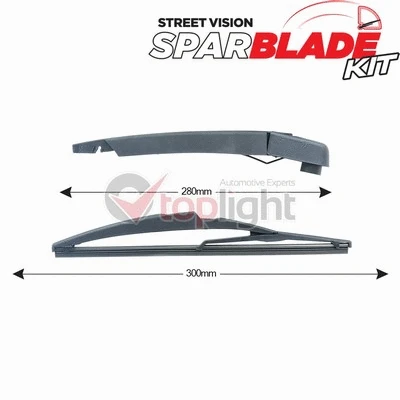 Kit de bras d'essuie-glace, nettoyage des vitres AE TOPLIGHT TRA-P1201
