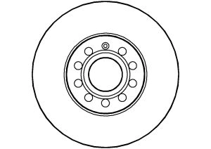 Disque de frein ABTEX BD1086V