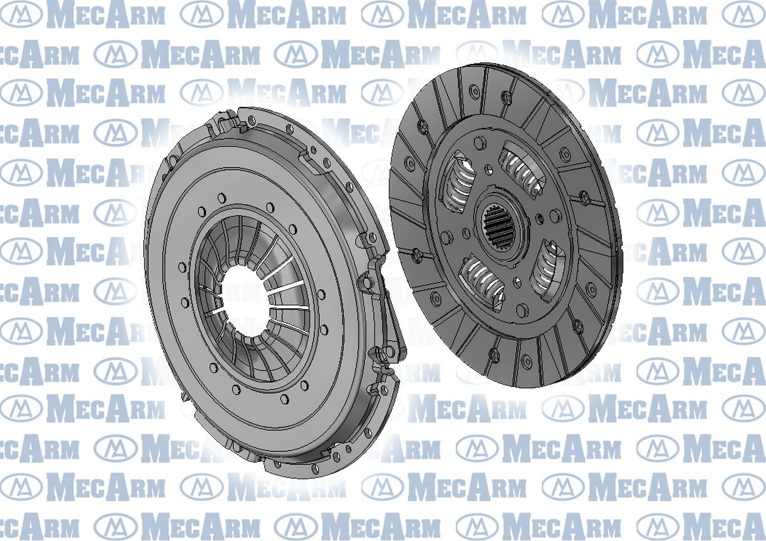 Kit d'embrayage MECARM MK10344D