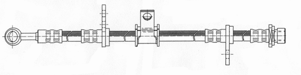Flexible de frein CEF 511449