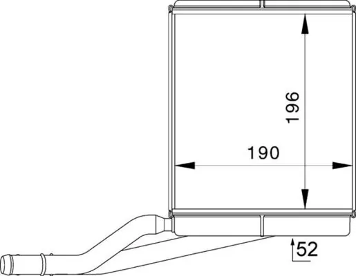 Système de chauffage MAHLE AH 228 000P